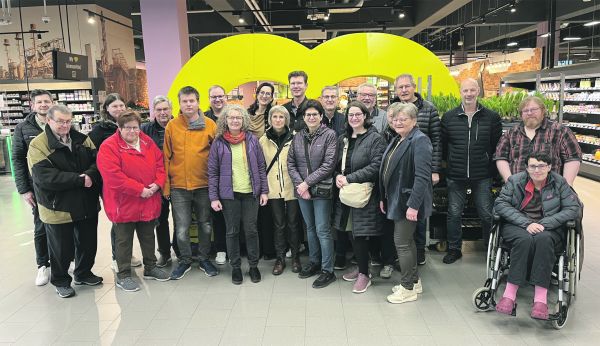 Einblicke bei EDEKA Kunert begeistert pro Su-Ro Mitglieder